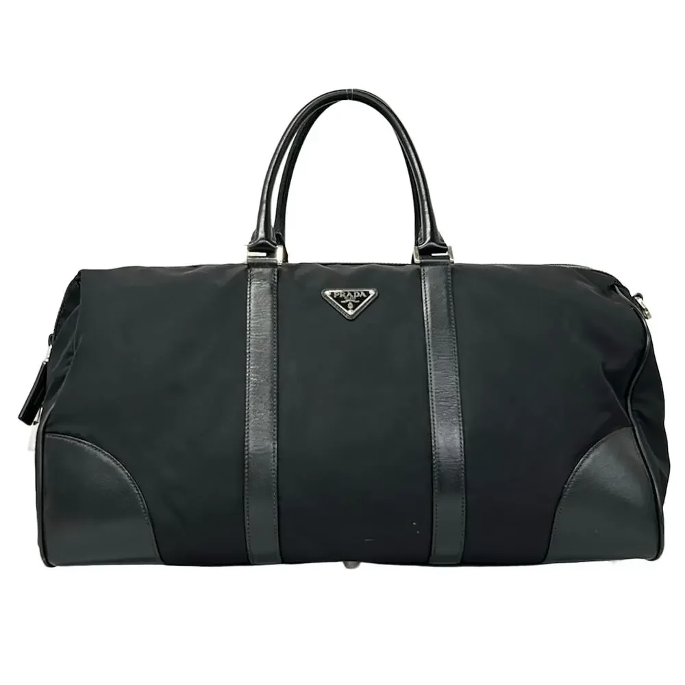 Prada Boston Bag VS0350 Nylon Leather